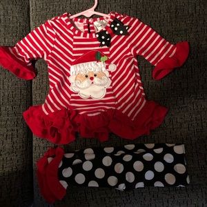3-6 months Christmas outfits (only worn once)